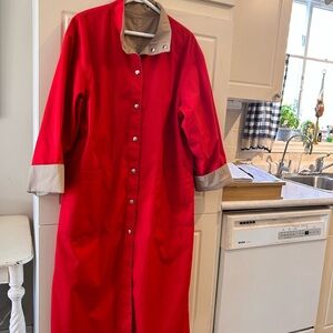 Vintage reversible trench coat by Carol Reed